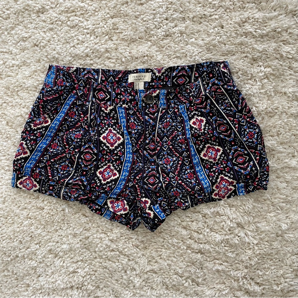 Forever 21 printed shorts